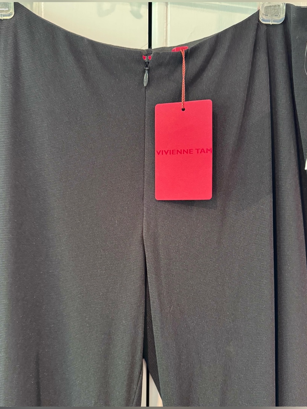 Vintage 90’s Vivienne Tam Front Zip Mesh Pants with lining